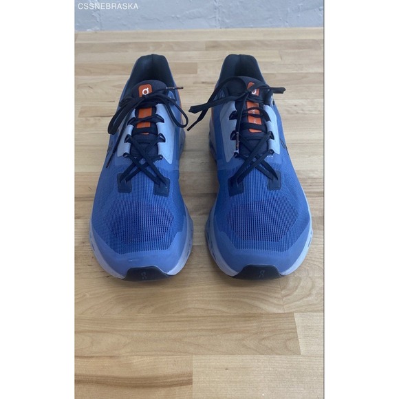 On Cloud Blue Flare Orange Men's Running Shoes 39.99213‎ Cloudstratus - Size 13